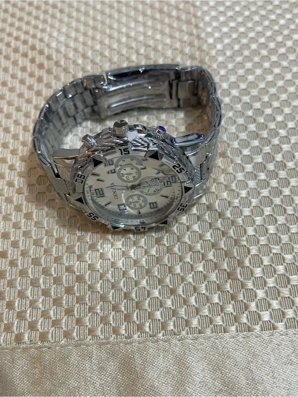 Geneva silver tone
